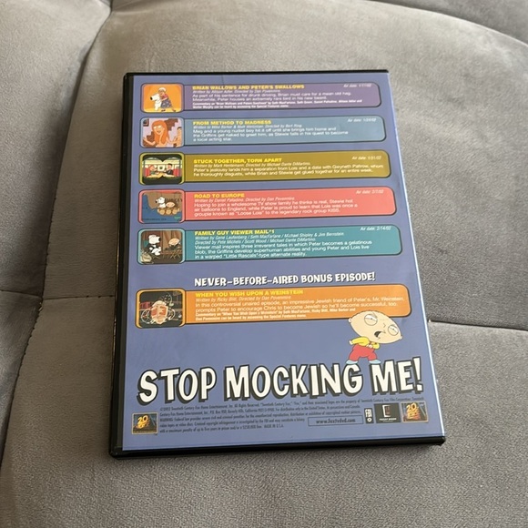Family Guy Season Three DVD - Picture 2 of 4